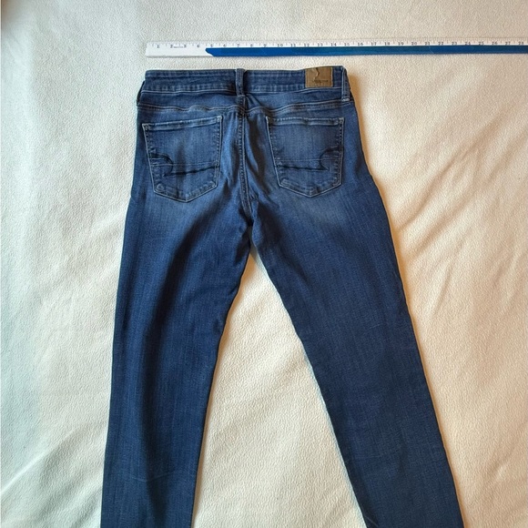 American Eagle Outfitters Blue Skinny Jeans - Picture 2 of 6